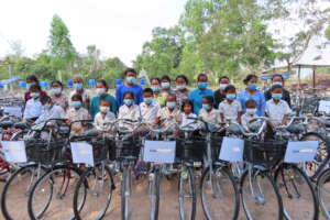 Bicycle recipients