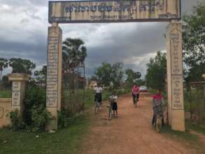 Bike Delivery at Tapor Primary School