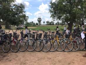Bike Delivery at Tapor Primary School