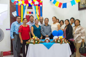 Our team on the inauguration