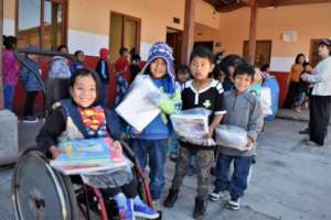 Receiving School Supplies