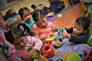 "Prepa" (kindergarten) students
