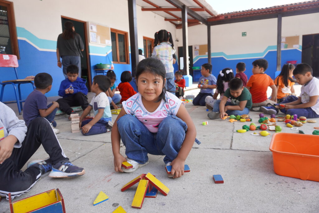 Having fun at recess time