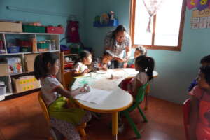 Fine and gross skills stimulation class