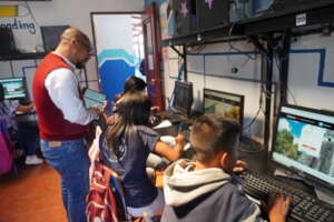 Classes at the computer lab
