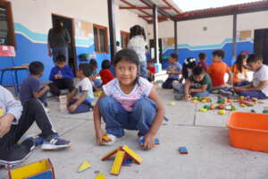 Having fun at recess time
