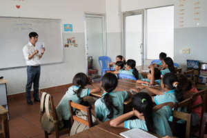 English lessons at ISF