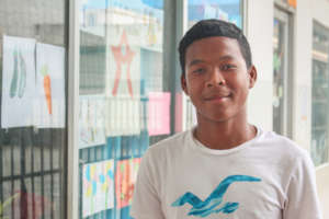 Vuthi, ISF state school student