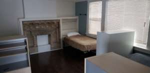 One bedroom of three for our new residents