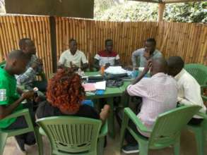 During a group work facilitation