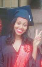 Abiba who also graduated this summer