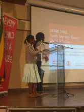 Patuma, member of the Youth Advisory Council
