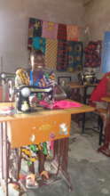 Yusta has just joined a tailoring class