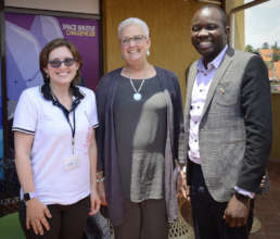 Erin & Samson with US Ambassador Malac