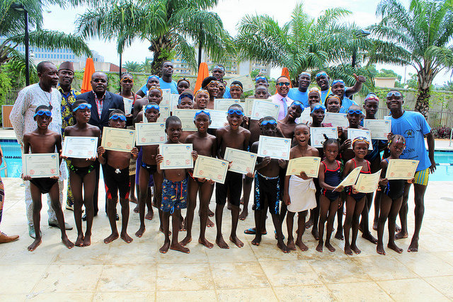 Teach swimming to 50 kids in Benin, West Africa.