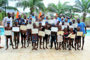 Teach swimming to 50 kids in Benin, West Africa.