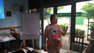 Moment from the workshop