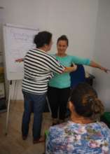 Women's practicing the knowledge received