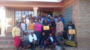 Care givers and ECD  practitioners in training