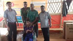 Wheel chair distribution