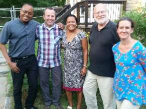 Haiti team core group with UNDH-H Vice Rector