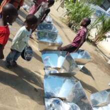 2. Solar cookers at orphanage