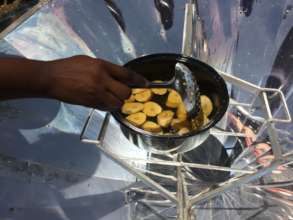 The parabolic cooker is big, hot  & fast!