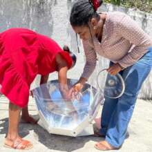 Solar cooking is great!