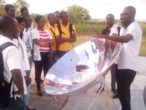 Learning about the SK14 parabolic solar cooker