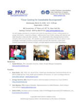 Flyer for March 14 event
