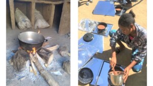 Cooking with wood - Cooking with solar