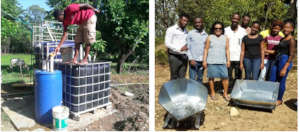 UNDH-Hinche students w biodigesters & solar ovens