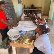Solar cooker clinic at ACFFC