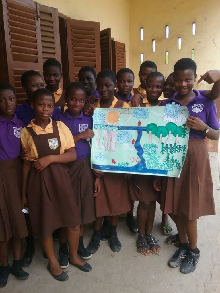 Support science clubs for 600 girls in Ghana