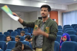 Students engaging with TFP and its vision at NUST