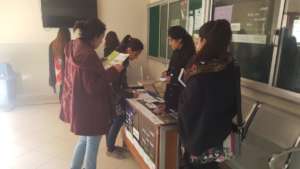 Bahria- campus ambassadors engaging students