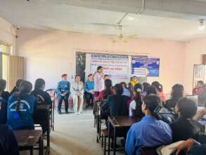 Girls participants in dialogue program