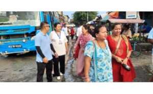 Jointly monitoring visit in Hetuada Bus station