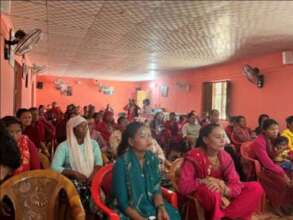 Participating in orientation program at Raksirang