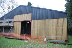 Hay barn