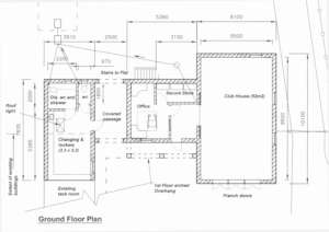 Site Plan for the Learning Centre Ground Floor