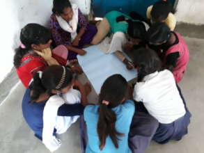 Session in community with Adolescent