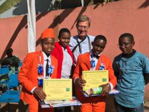 "Graduation" day at a primary school 2018