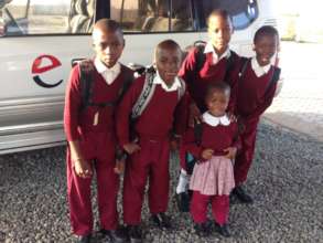 Going to school