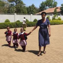 Baby school girls