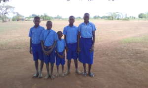 5 of the 7 supported by KIFA at Angic P/S