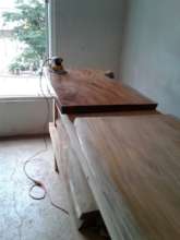 We are making our own tables