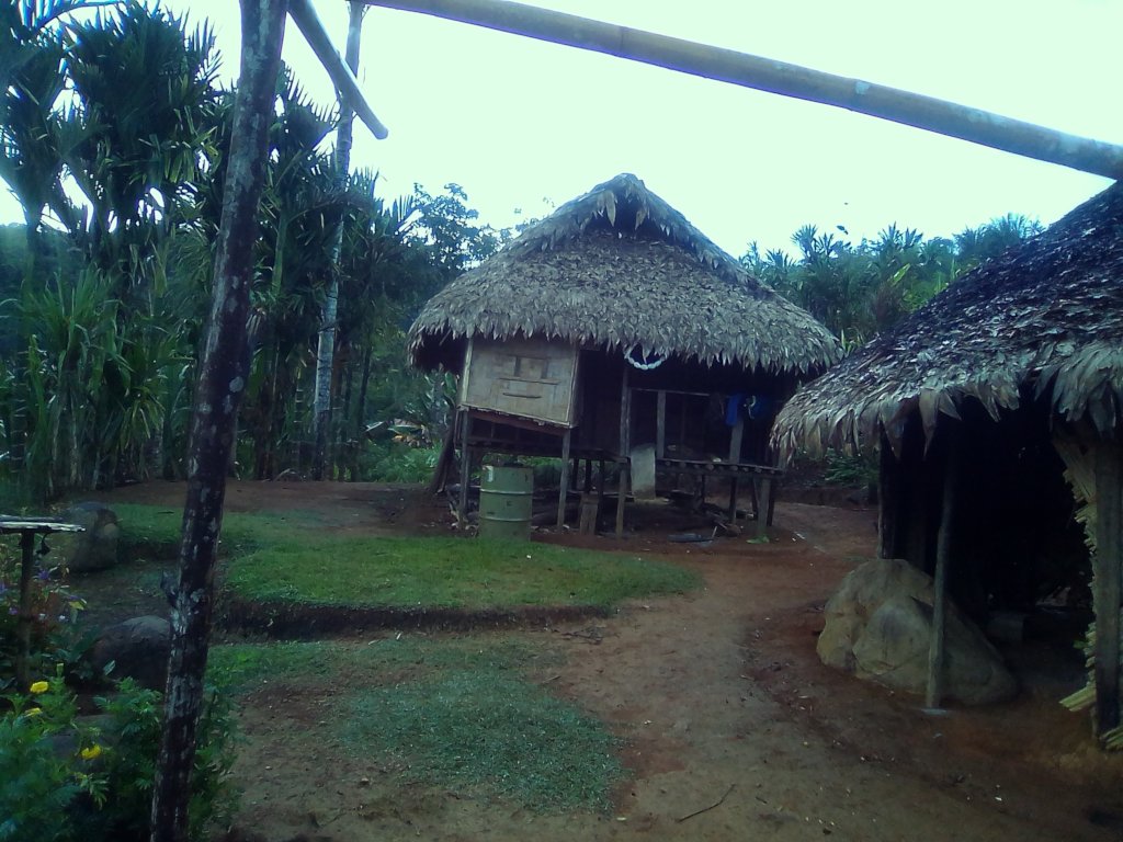 A household in the hamlet