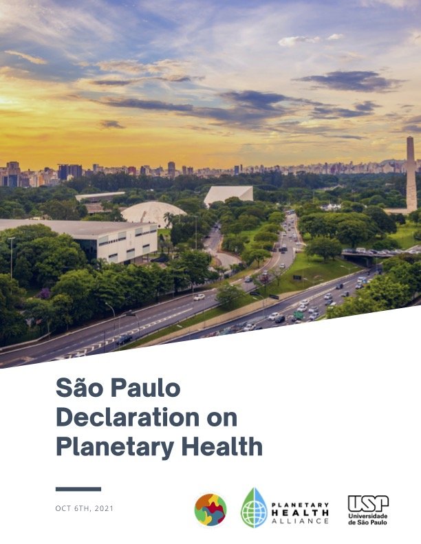The Sao Paulo Declaration was launched in October