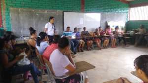 TSP Meeting with the Community of El Aguacatal